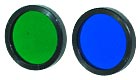 颜色过滤器(绿、蓝)